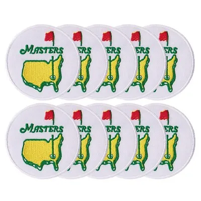 10 Pcs Augusta Golf Masters Tournament Logo Size 3.0 X3.0  Sew Iron On Patch • $19.95