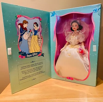 Barbie Doll 1997 Disney's Snow White Wedding Mattel 18958 • $26