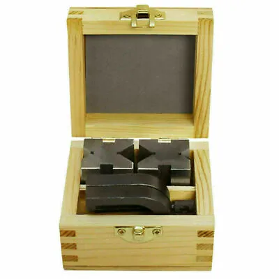 Precision Engineers Vee Blocks Clamp Set - V Block Matched Pair 1-5/8  X 1-1/4  • £36.50