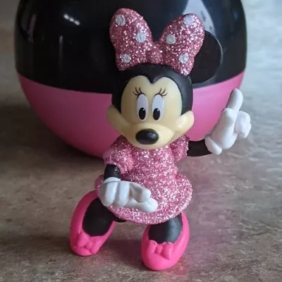 Opened Glitter Mini Disney Junior Minnie Mouse Collectible. ULTRA RARE! • $6.99