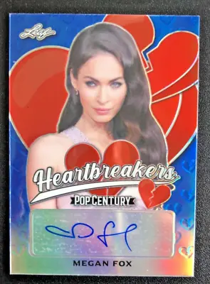 Megan Fox 2021 Pop Century Autograph Card 15/25 Heartbreaker     • $169