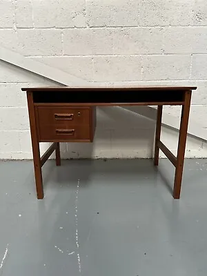 Teak Danish Teak Desk Vintage Retro Mid Century • £425