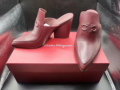 Ferragamo Guilia Caraway PATENTCALF SZ 7.5 D (USED SHOES READ DESCRIPTION) • $100