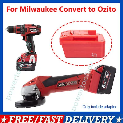 Battery Adapter For Milwaukee 18V Convert To OZITO 18V Power Tools Connector • $32.99