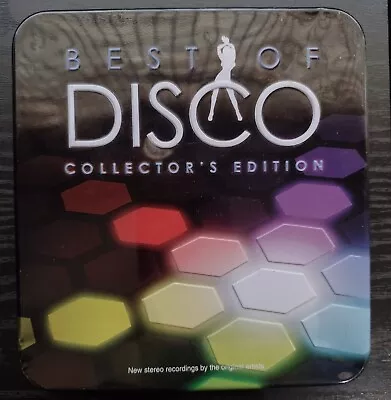 Best Of Disco By Various Artists (CD 2012) Heatwave  Chic Tin Box Set • $9.95