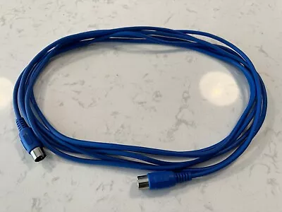 HOSA MIDI CABLE 15 FT Blue • $9.99