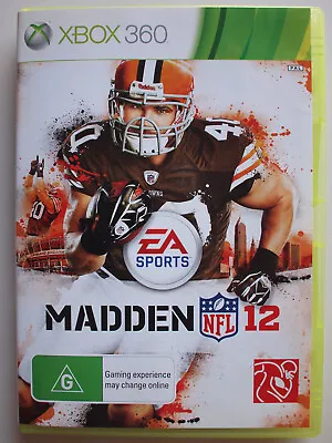 NFL Madden 12 - Xbox 360 Game • $9