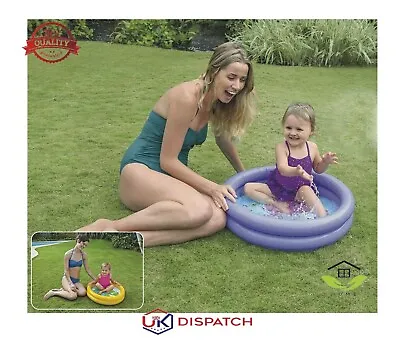 Intex Baby Pool Mini Paddling Toddler Water Garden Play Summer Swimming Outdoor • £5.99