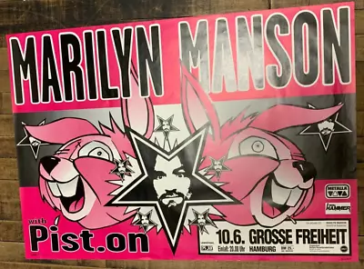 Frank Kozik - 1997 - Marilyn Manson Euro Tour Concert Poster Artist Proof S&N • $90