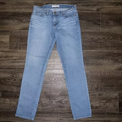 J Brand Caleb Slim Boyfriend Jeans In Caicos Wash Full Length Womens Size 28 • $34