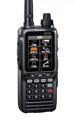 FTA-850L Yaesu Bluetooth NAV/COM VHF Air Band Transceiver W/ Color Display • $449