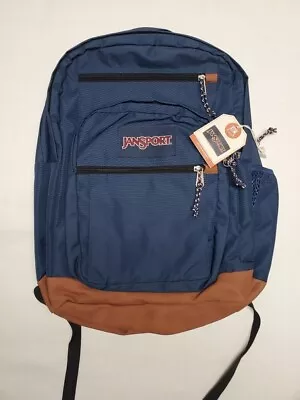 New JanSport JS0A2SDD 15 Inch Cool Student Backpack - Navy Blue • $39.99