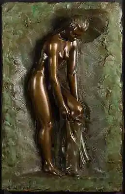 Large Bill Mack 3D Bronze Of A Nude Lady • $7900