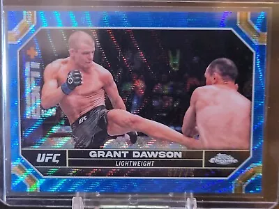 GRANT DAWSON 2024 Topps Chrome UFC Blue Shimmer /75 • $0.99