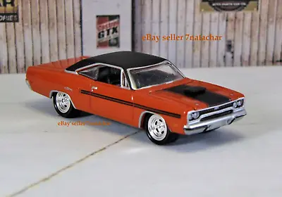 1970 70 Plymouth GTX Air Grabber MOPAR Big Block Slot Wheels 1/64 Scale Limited • $16.95