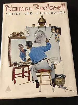 Norman Rockwell Artist And Illustrator Table Top Book With Dust Cover • $19.33