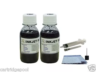 Black Refill Ink For Canon PG-40 MP470 MX300 310 8oz • $15.43