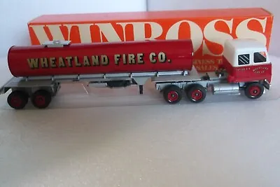 Winross Wheatland Fire Company Tanker Water  Hauler 1:64 • $15