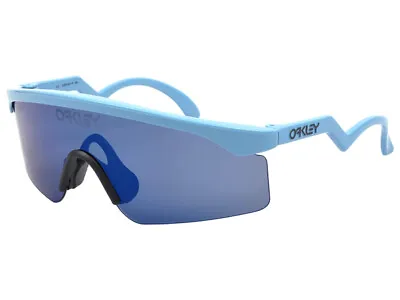 Oakley Razor Blades Heritage Sunglasses OO9140-16 Blue/Ice Iridium • $449.99