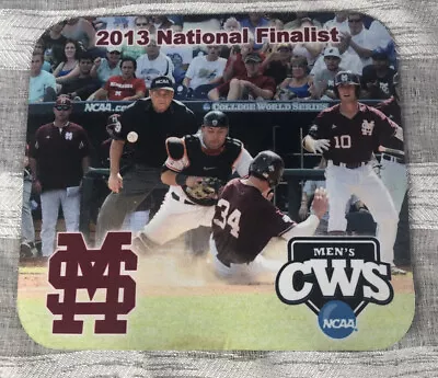 Mississippi State Bulldogs Baseball 2013 College World Series Mouse Pad Finalist • $19.99