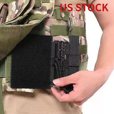 Tactical Molle Quick Disconnect Buckle Plate Hook & Loop Vest Cummerbund Adapter • $16.92