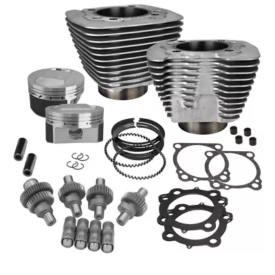 S&S 1250cc Hooligan Big Bore Kit Silver #910-0609 Harley Davidson Sportster • $1493.96