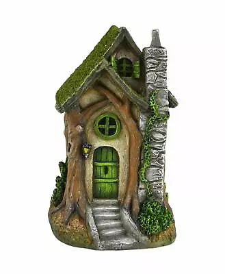 Miniature Fairy Garden 6.75  Woodland Cottage W/ Mossy Roof - Buy 3 Save $5 • $23.70