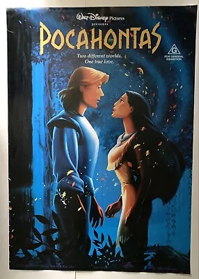 Disney Pocahontas Poster (1995) GC 70x100cms • $29