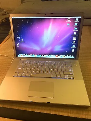 Apple MacBook Pro A1150 15  120 GB HD2G Ram 2006 Core 2 Duo No BatteryCord • $75