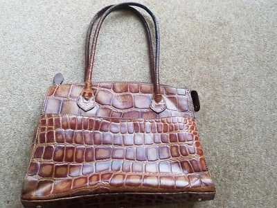 £0.99 • Buy Womens Osprey Leather Bag Brown