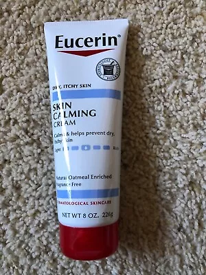 8 Eucerin Skin Calming Cream 8 Oz Creme Fast Free Shipping! • $51