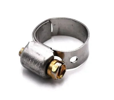 Ten Breeze 3505 LIN Lined Miniature Hose Clamps 1/2  To 11/16  Range 3505L • $13.25