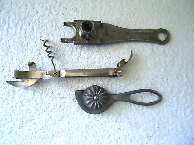 Vintage Lot Of 3 Collectible Kitchen Utensils For Repair / Parts   Great Lot   • $21.99