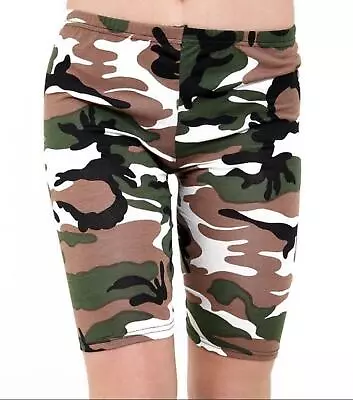£6.99 • Buy New Womens Ladies Cycling Shorts Dancing Shorts Active Gym Casual Shorts 8-26 Uk