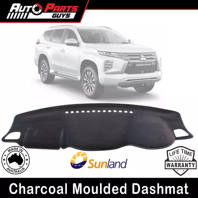 Fits Mitsubishi Pajero Sport QE 2015 2016 2017 - 2021 2022 2023 Charcoal Dashmat • $89.99