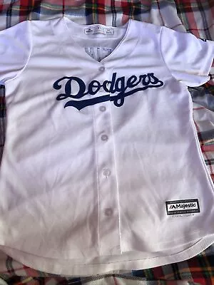 LA Dodgers Baseball Shirt Medium Greinke 21 On Back • £10.99