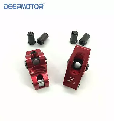 Deepmotor CHEVY SBC 262 350 400 1.5 Ratio 7/16’’ Aluminum Roller Rocker Arms • $135.99