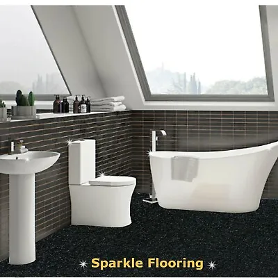 Altro ContraX Bathroom Sparkle Anti Slip Safety Flooring - Various Size Vinyl • £77.69