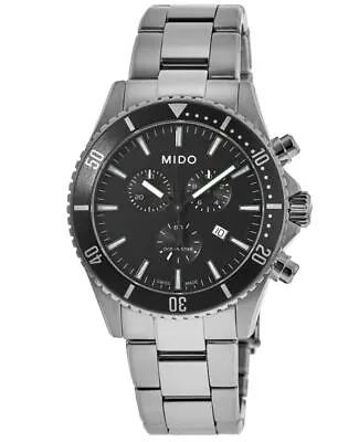 New Mido Ocean Star Black Dial Steel Men's Watch M026.417.11.051.00 • $612