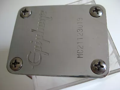 Vintage Epiphone Guitar Neck Plate Part Project Upgrade • $18