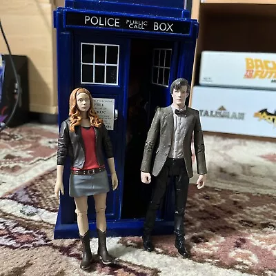 £36.10 • Buy Dr Who 5  Figures 11th Doctor's Tardis With 11th Doctor And Amy Pond