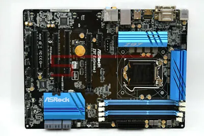 1PC USED ASRock Z97 EXTREME3 LGA 1150/Socket H3 DDR3 M.2 ATX Intel Z97 • $276.14