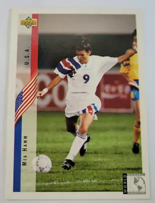 Mia Hamm 1994 Upper Deck #268 • $45