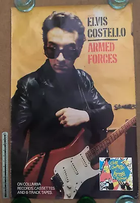 ORIG/VTG PUNK - Elvis Costello - Armed Forces - 1979 - Colombia Rec - Excellent • $174.31
