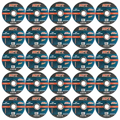 $48 • Buy 25x Metal Cut Off Discs 5  125mm 1mm Inox Cutting Wheel Angle Grinder Disc Blade