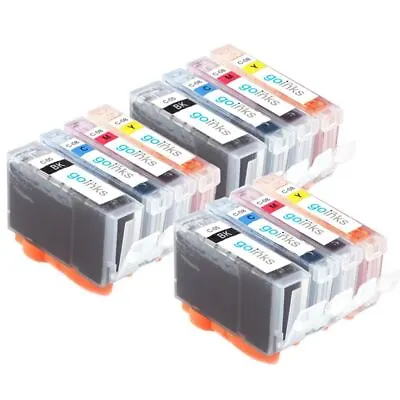 12 Ink Cartridges For Canon PIXMA IX4000 IP4500 MP530 MP810 MP520 IP5200 • £19.20