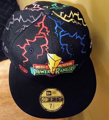 New -new Era Mighty Morphin Power Rangers 59fifty  Fitted Hat- Official... • $79.99