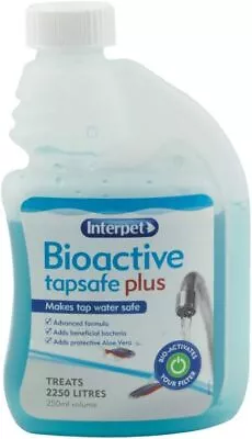 Interpet Bioactive Tapsafe Aquarium Water Dechlorinator & Conditioner Keeps Fi • £15.95