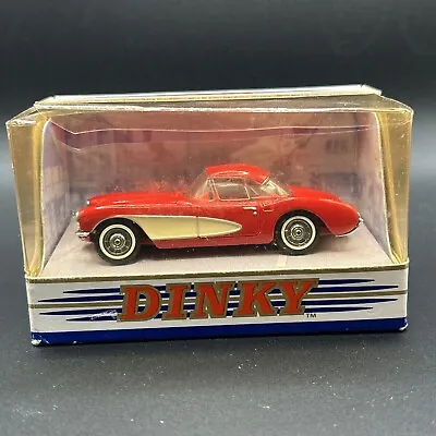 1956 Chevrolet Corvette Dinky Collection Car 1:43 Scale Boxed Dy-23 Matchbox • £11.99