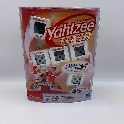 Electronic Yahtzee Flash Game Hasbro (Factory Sealed - New) • $17.11